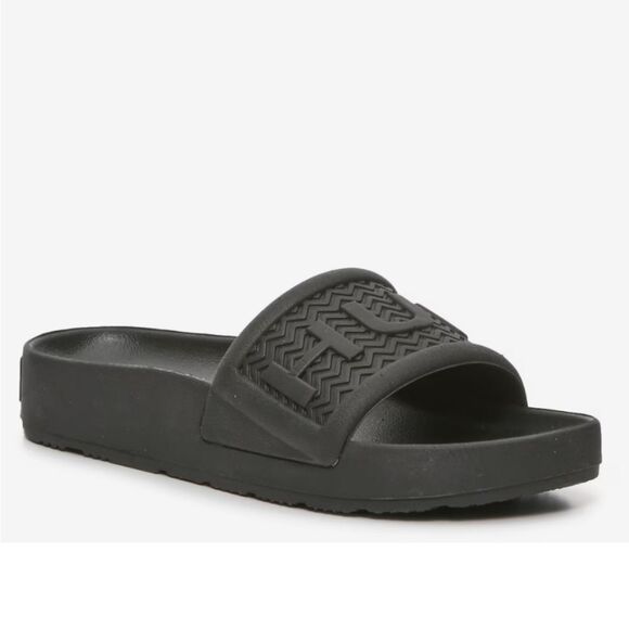 Hunter Bloom Algae Foam Slide Sandal- Black - Picture 1 of 9